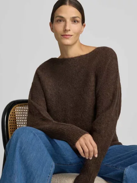 Sweter Mos Mosh brązowy