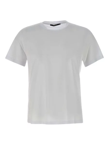 Tricou Kangra cu decolteu rotund alb