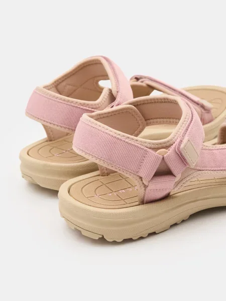 Сандалі на липучках пильно-рожевий рожеві