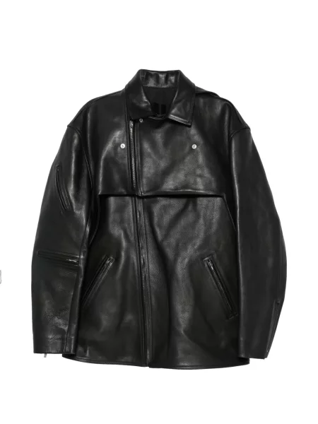 Geanta de piele Rick Owens negru