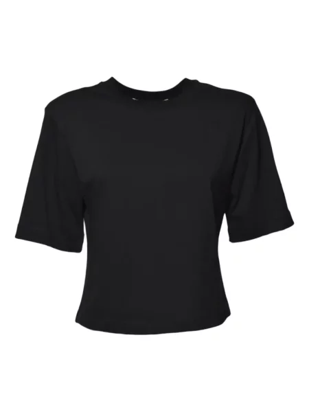 Krótka koszulka Nineminutes czarna