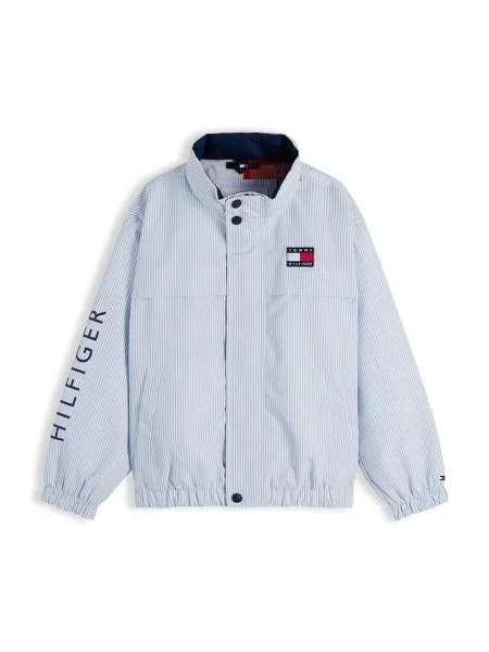 Tommy Hilfiger krátka bunda detská biela