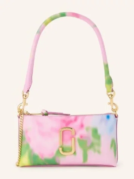 Květinová kabelka Marc Jacobs zelená