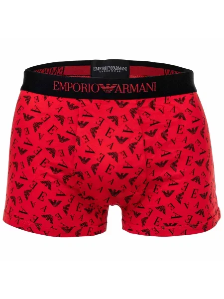 Emporio Armani Boxerky červená čierna