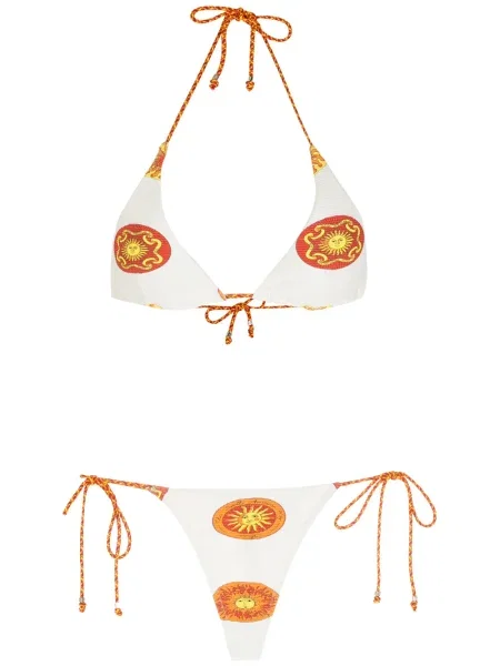 Bikini Amir Slama cu imagine alb