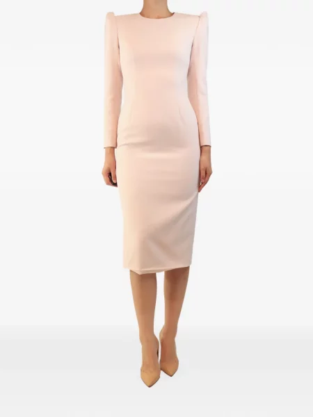 Lung rochie midi Jenny Packham roz