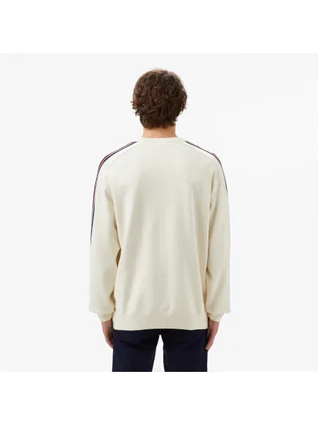 Lacoste Sweter Regular Fit biały