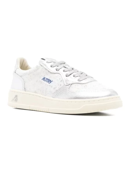 Sneakersy Autry skórzane białe