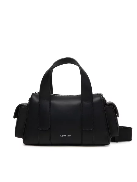 Calvin Klein Τσάντα Webbing Strap Pocket Bag μαύρο