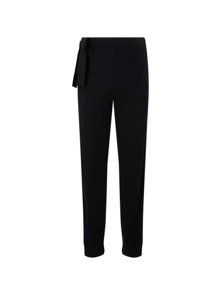 Pantaloni Alberta Ferretti drapate negru
