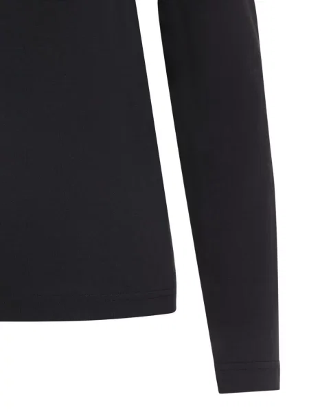 Top Lemaire cu decolteu rotund albastru