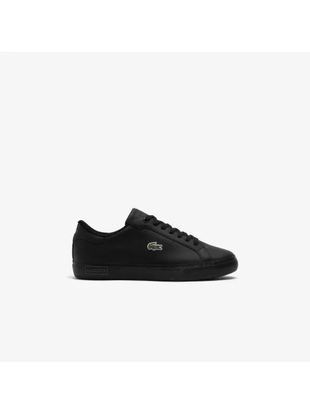 Lacoste Skórzane Sneakersy Powercourt czarny