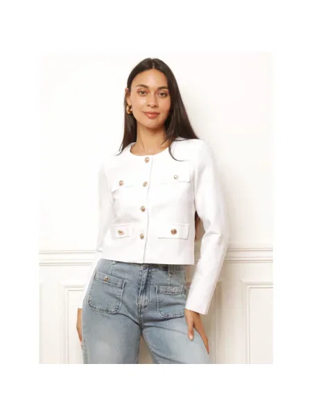 Sacou La Modeuse alb