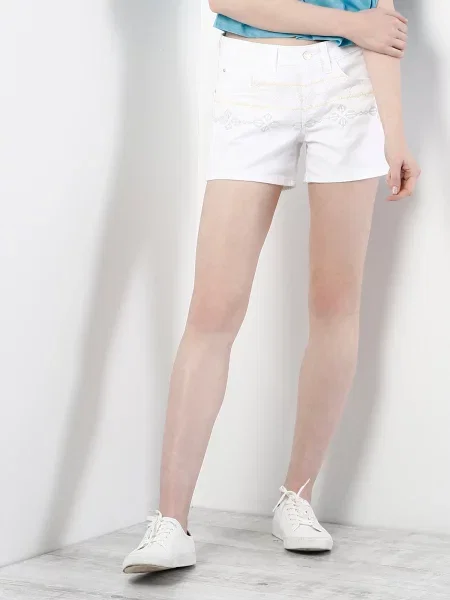 Шорти Colin’s комбінований верх білий