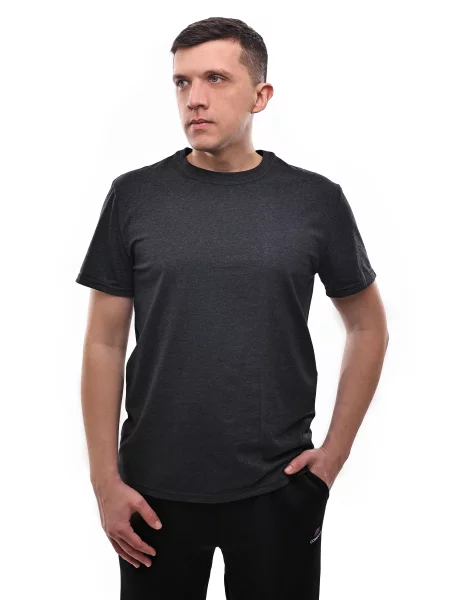 Футболка STREAM темно-сірий віскоза/поліестер сіра