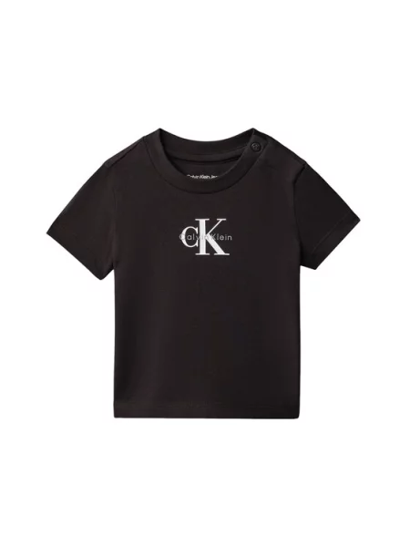 Dětské tričko Calvin Klein Jeans černé