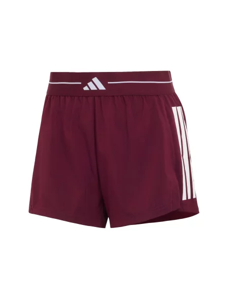 ADIDAS PERFORMANCE Pantaloni sport Hyperglam roșu bordeaux alb