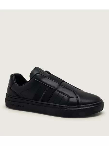 Baldinini De piele slip on negru