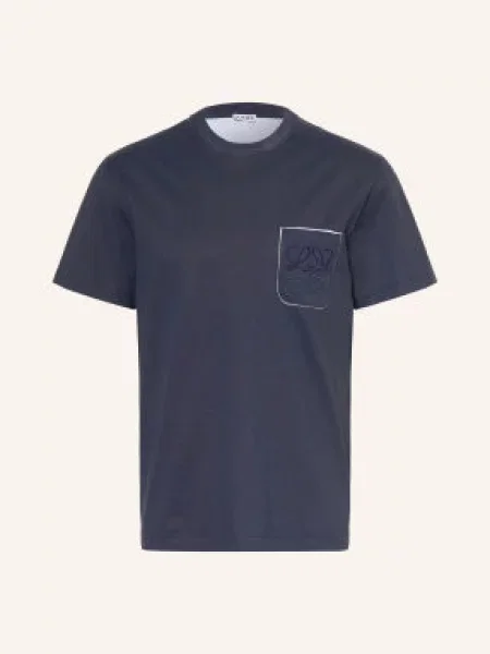 Loewe T-Shirt blau granatowa