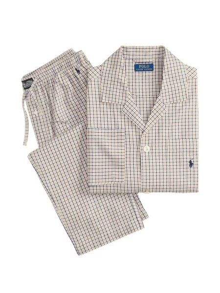 Șosete Polo Ralph Lauren cu model herringbone cu broderie plasă albastru