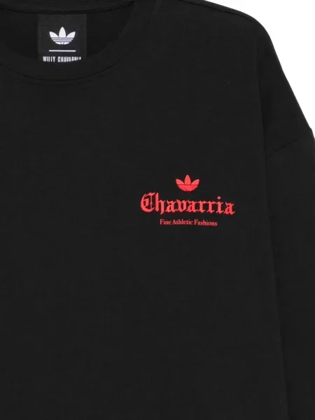 Tricou Willy Chavarria cu imagine negru