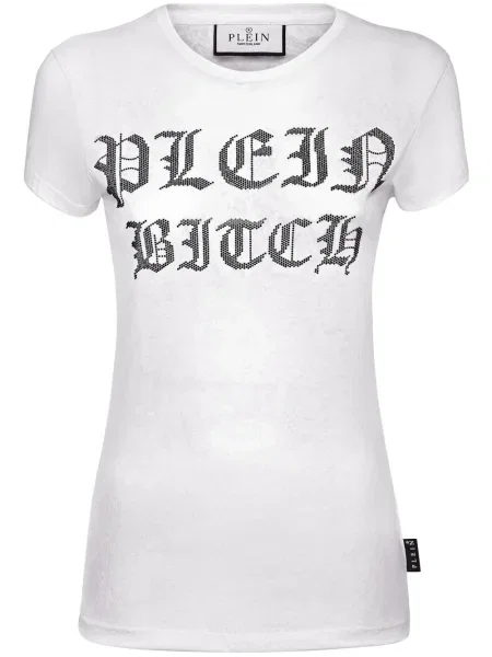 Tricou Philipp Plein alb