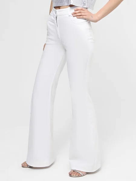 A.G.N.A Джинси кльош білий