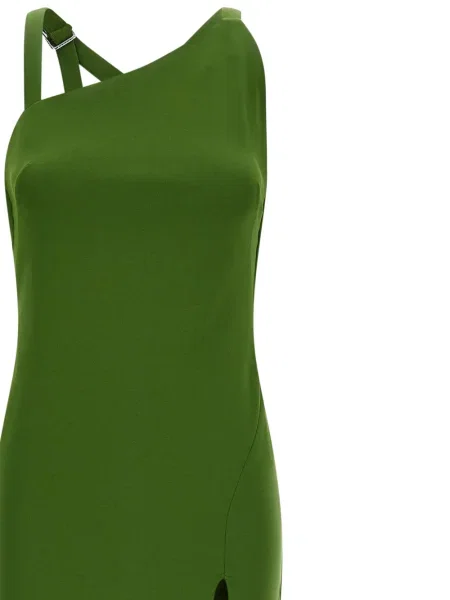 Rochie maxi The Attico de costum verde