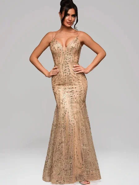 Rochie de seară Edoti de costum