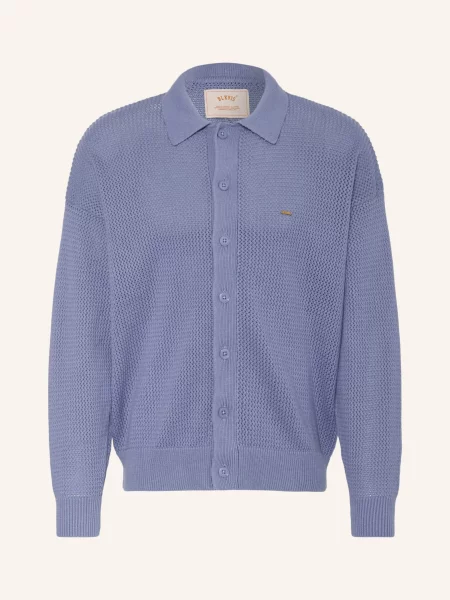 Blkvis Pletená Košile Comfort Fit modrá