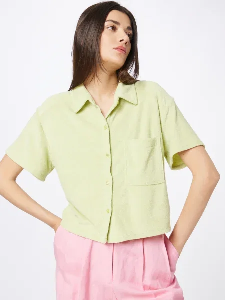 HOLLISTER Tricou deschis verde