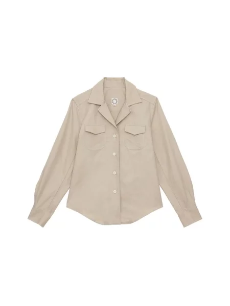 Koszula Ines De La Fressange Paris beżowa