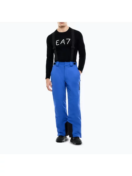 Pantaloni de schi pentru bărbați Emporio Armani Pure Protectum 7 new royal