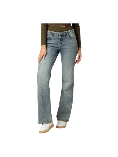 Jeansy dzwony Kocca dzwony niebieskie