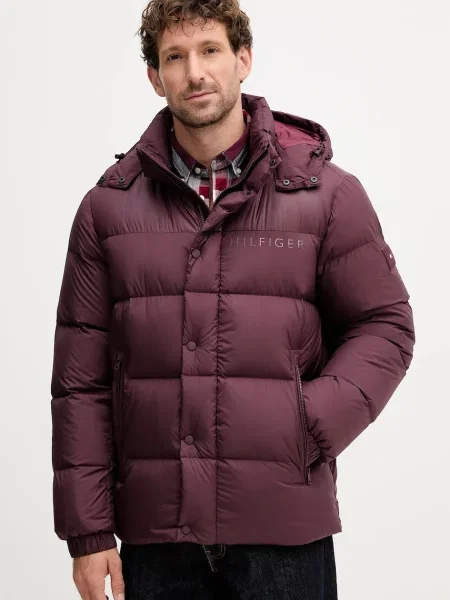 Tommy Hilfiger Geacă de puf | regular fit bordo