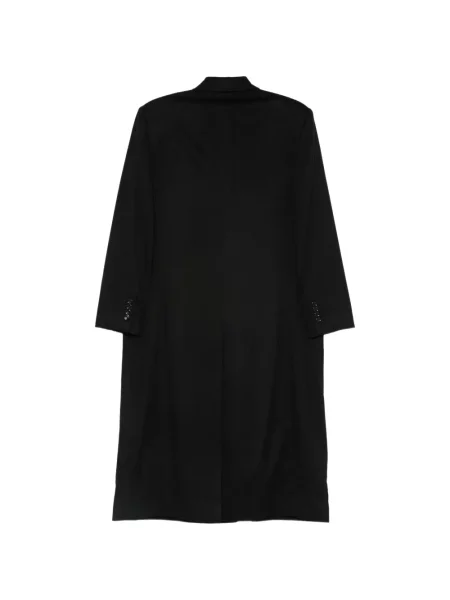 Palton Lardini cu două rânduri de nasturi negru