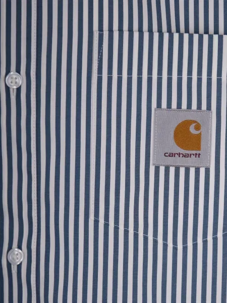 Košeľa Carhartt Wip modrá