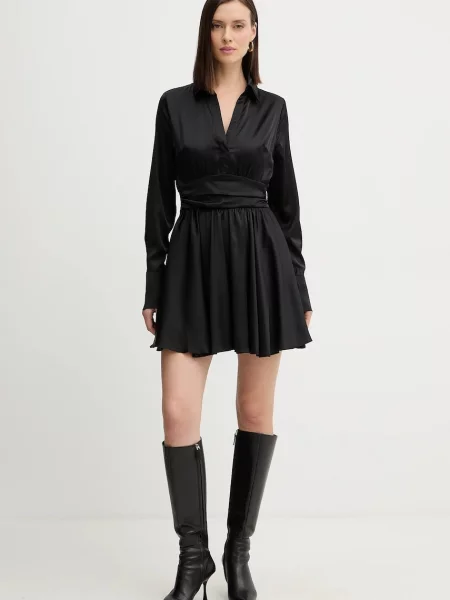 Платье мини Guess клеш черное