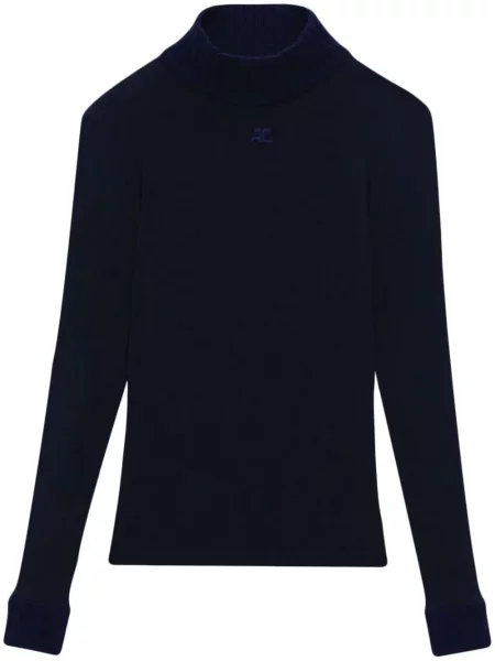 Top Courreges albastru
