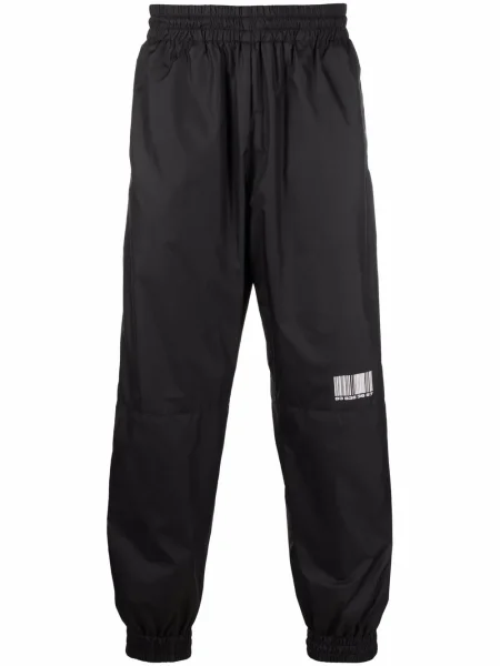 Pantaloni Vtmnts cu imagine negru