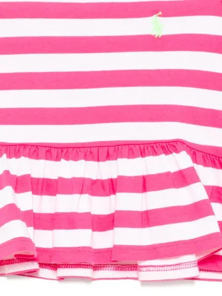 Koszulka polo dziecięca Polo Ralph Lauren różowa