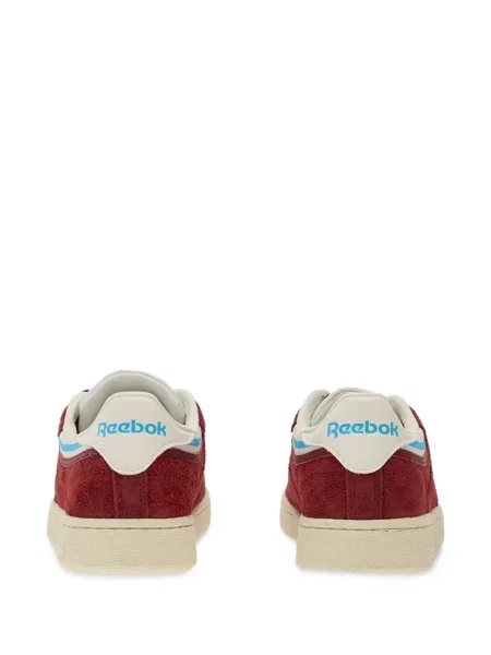Sneakers Reebok Club C 85 με κορδόνια με δαντέλα κόκκινο