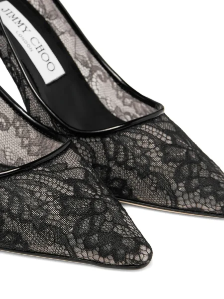 Полуотворени обувки Jimmy Choo черно