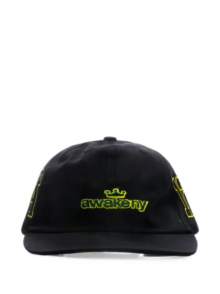Șapcă Awake Ny cu broderie negru