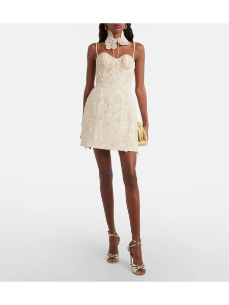 Rochie Zimmermann de in de costum alb