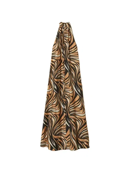 Rochie maxi Twinset cu imagine de costum