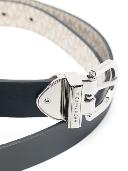 Curea Michael Kors cu autograf albastru