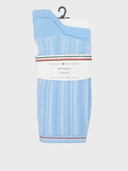 Шкарпетки Tommy Hilfiger блакитні