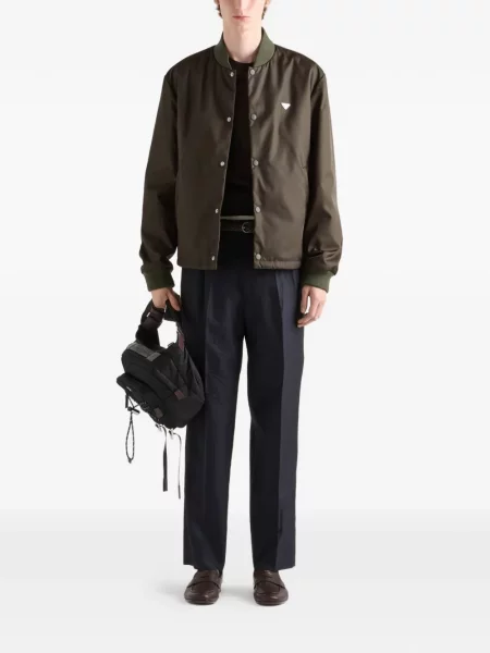 Geacă bomber Prada verde