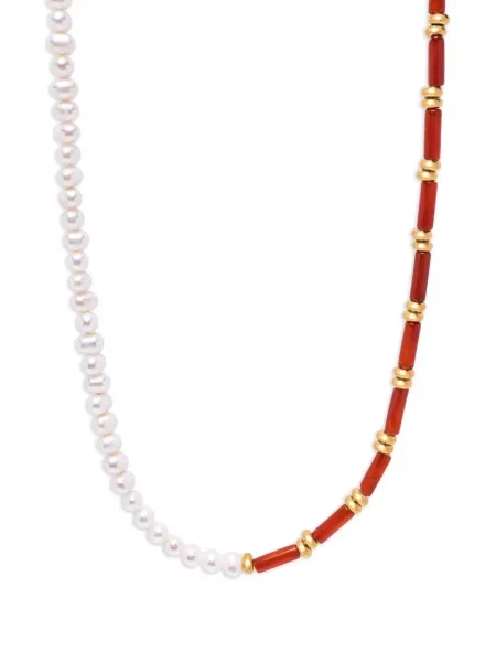 Колие Nialaya Jewelry бяло